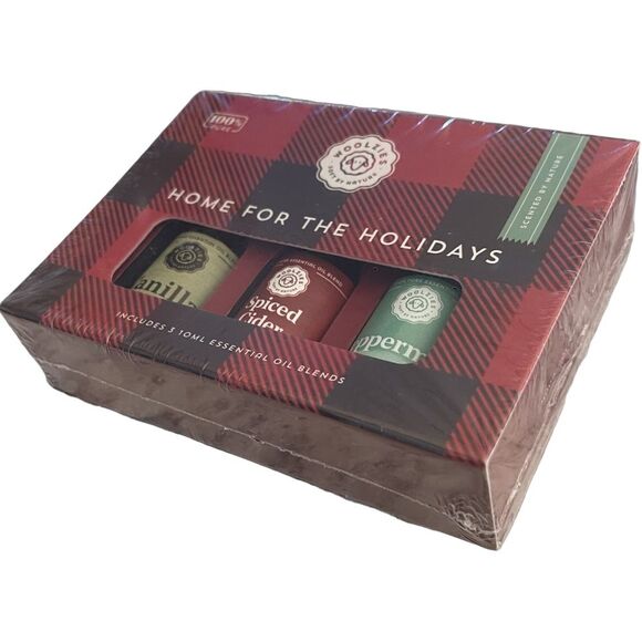 Factory sealed Woolzies essential oil blends - Home For The Holidays. 10ml‎ each - Picture 1 of 4